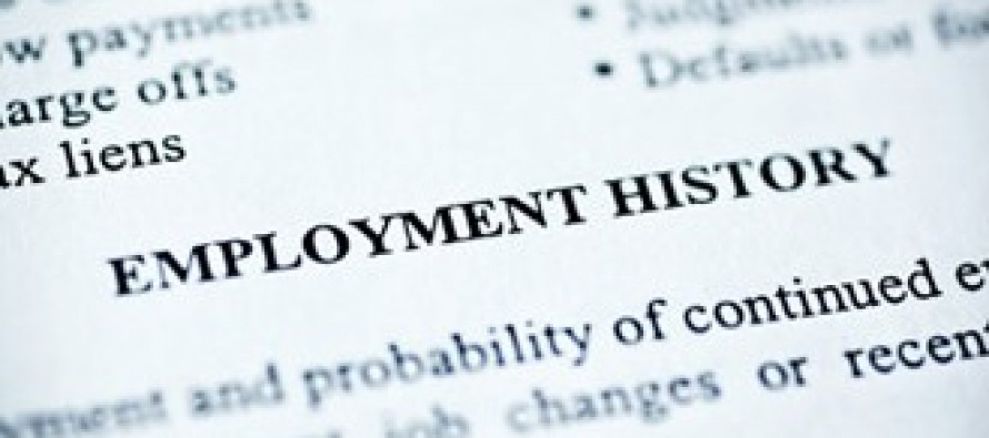 Pre-Employment Screening History Reports for Evaluating and Hiring Employees