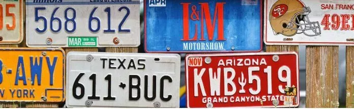 License plate