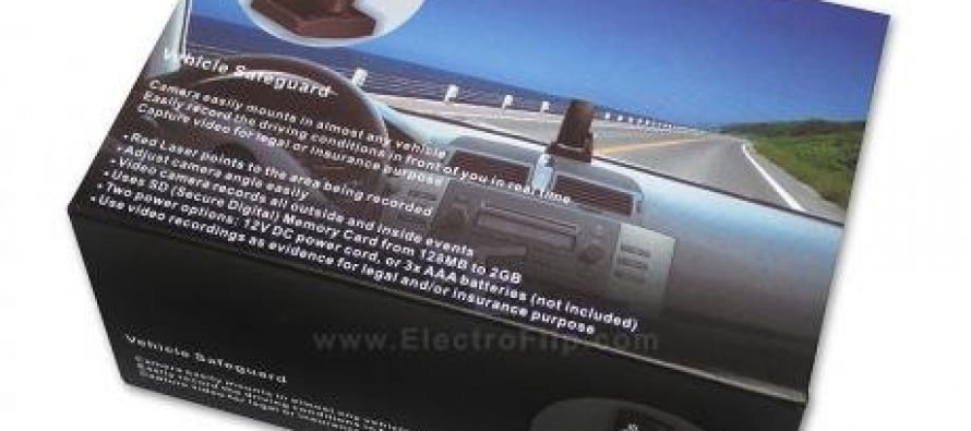 iDrive Car Dashboard Mount Camera for Recording Video While Driving