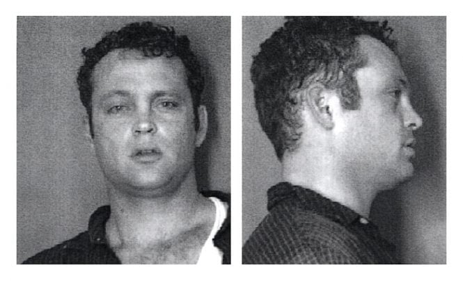 Vince Vaughn mug shot