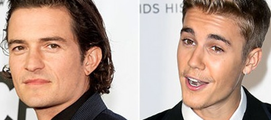 Justin Bieber Ignites Feud With Lord Of The Rings Star Orlando Bloom