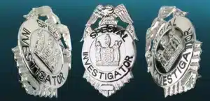 Private investigator badge