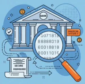 Bank routing numbers