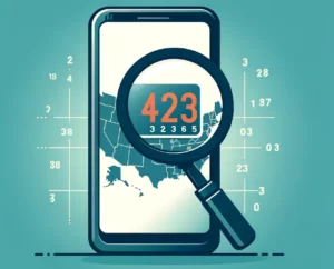 Area code search
