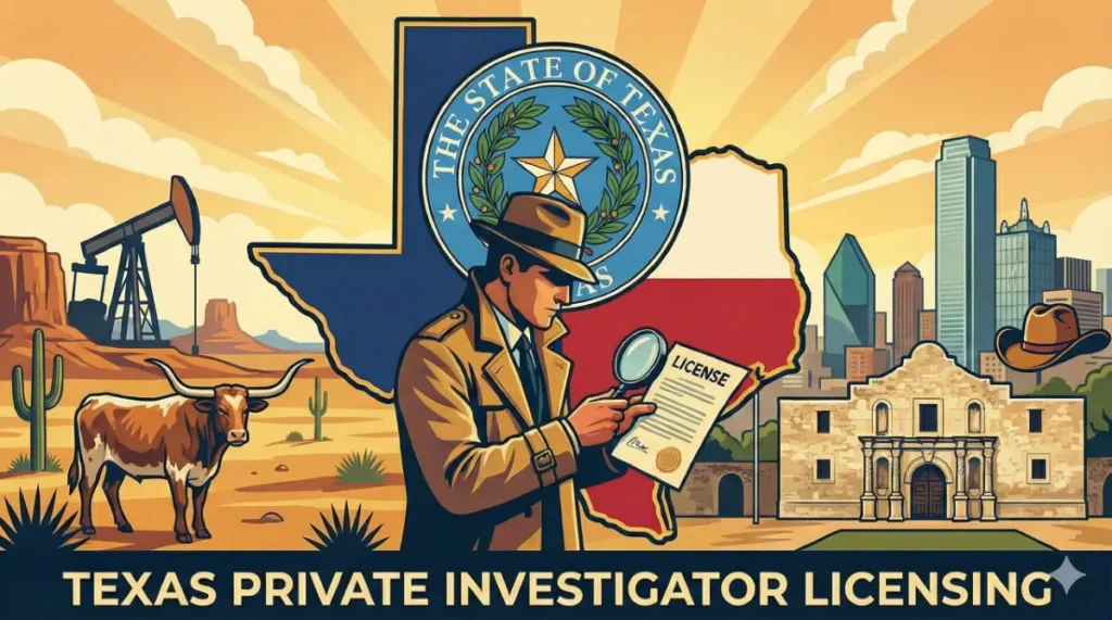 Texas private investigator license