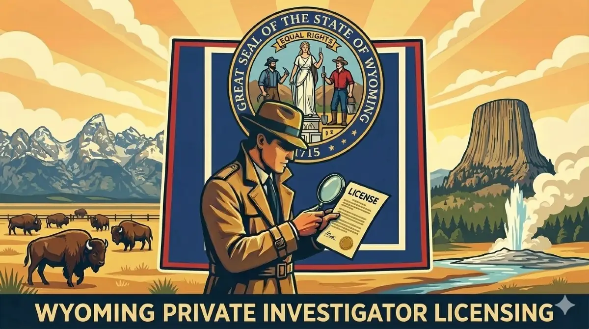 Wyoming private investigator license