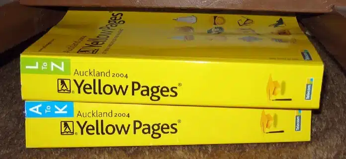 Yellow pages