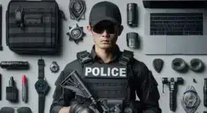 Police office equipment