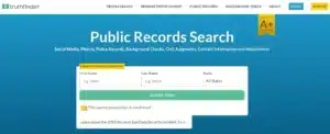 TruthFinder online public records search