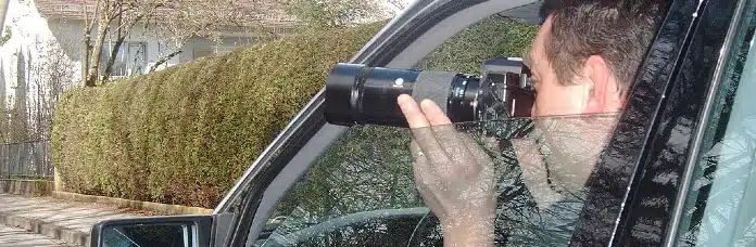 Private investigator surveillance