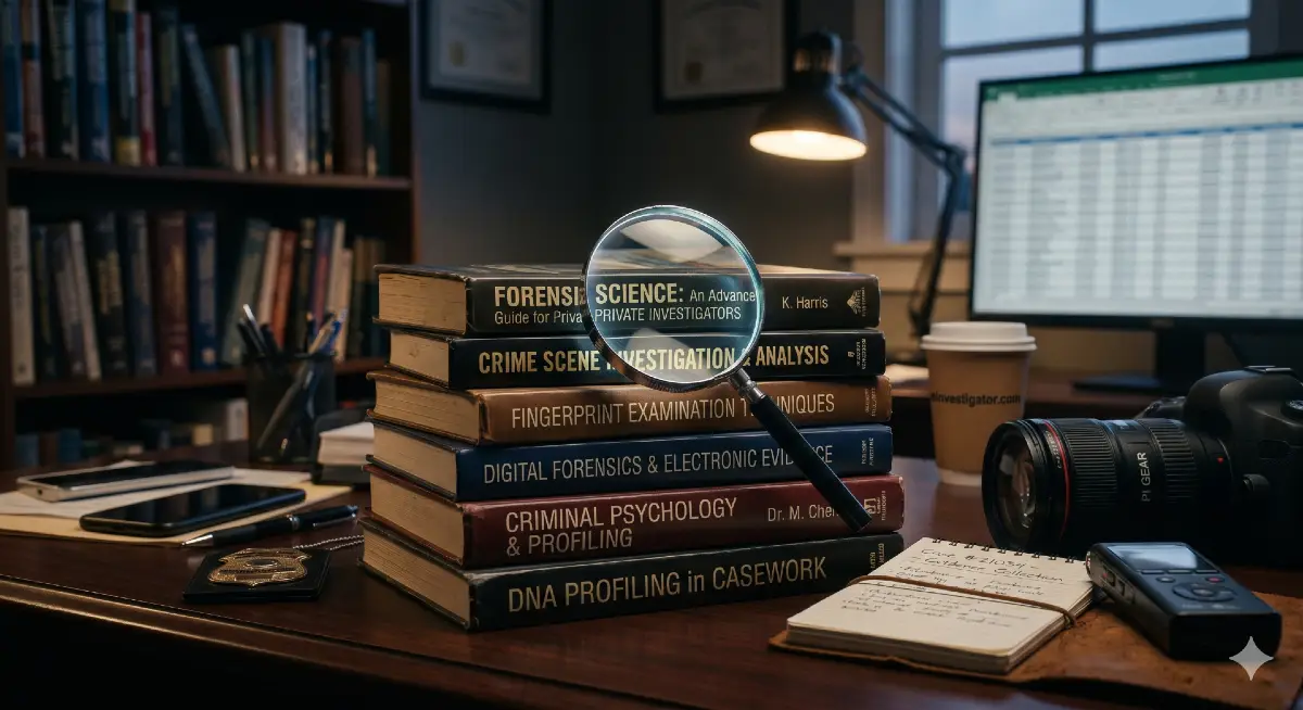 Forensic science books