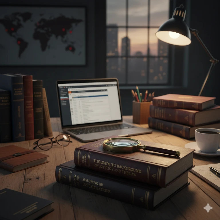 Background check books and guides